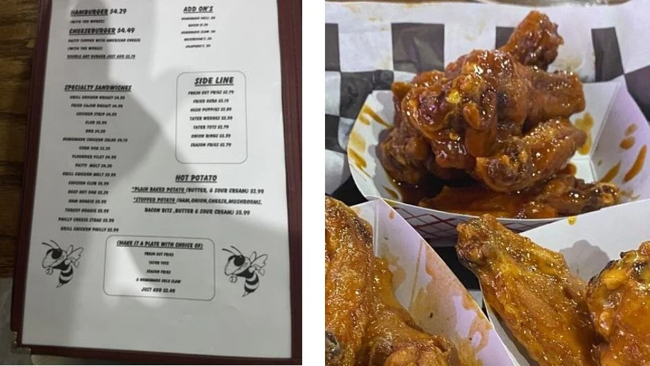 Buford Sports Cafe Menu in Lancaster, SC