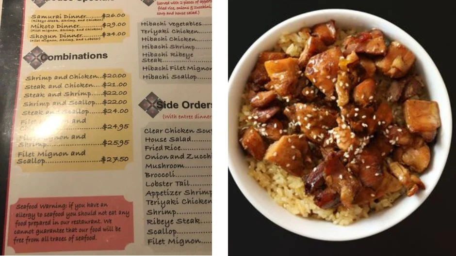 Mikoto Express Menu With Prices