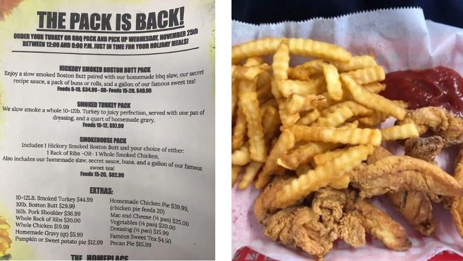Home Place Lincolnton Menu With Prices