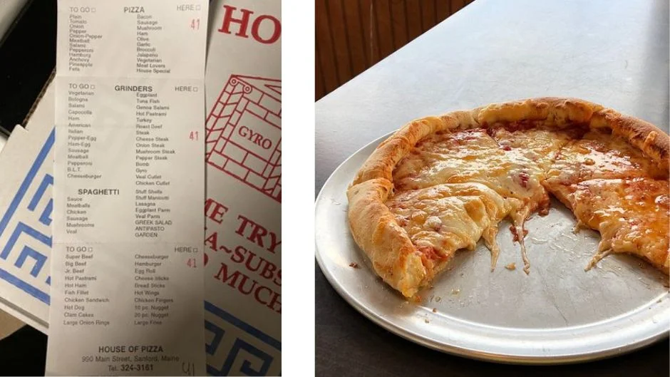 Sanford House of Pizza Menu With Prices