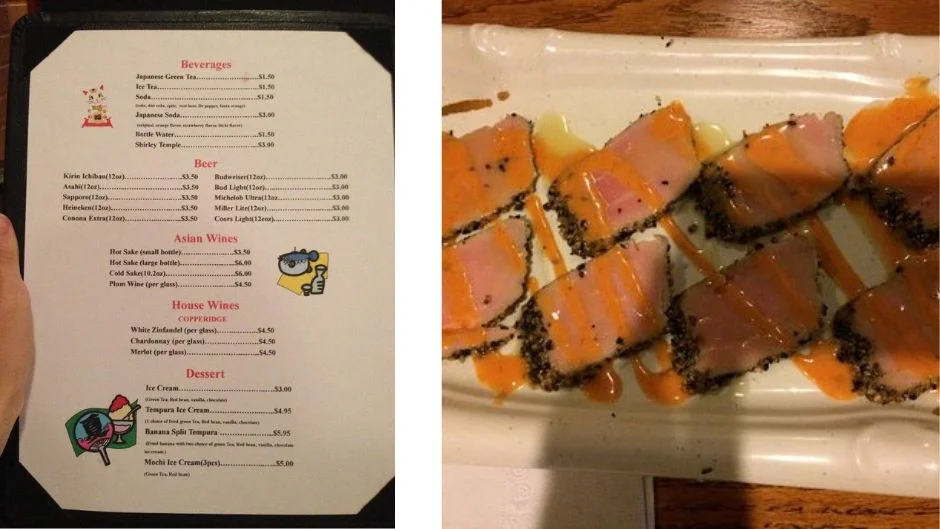 Wasabi Japanese Sushi & Grill Menu With Prices