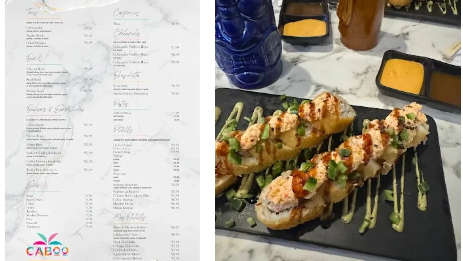 Explore Caboo Menu in Chicago 